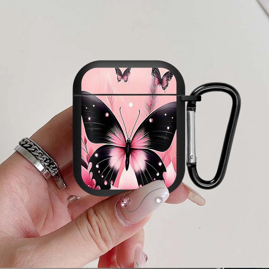 Butterfly And Flower Cool Earphone Cases Cover Case For Airpods Pro3 4 3 Pro2 1 Pro 2