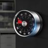 Kitchen Mechanical Timer Alarm Clock Reminder Student Learning Time Manager Magnetic Stainless Steel Timer