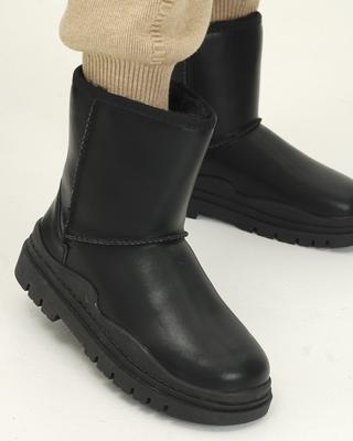 Угги женские Lonza 21983 36 Черные кожа