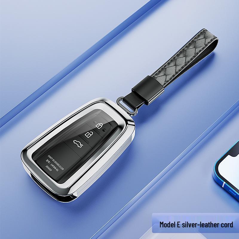 Чехол для ключа Toyota для Camry, Prado, Crown, Levin, Avalon, Highlander, RAV4 - Чехол с полной защитой