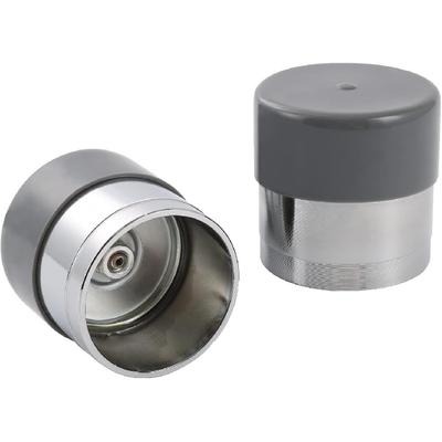 Защитники подшипников ступицы Wheel Bearing Buddy 1,98 дюйма Хромированные 2 шт. с защитными колпачками для прицепа, лодки