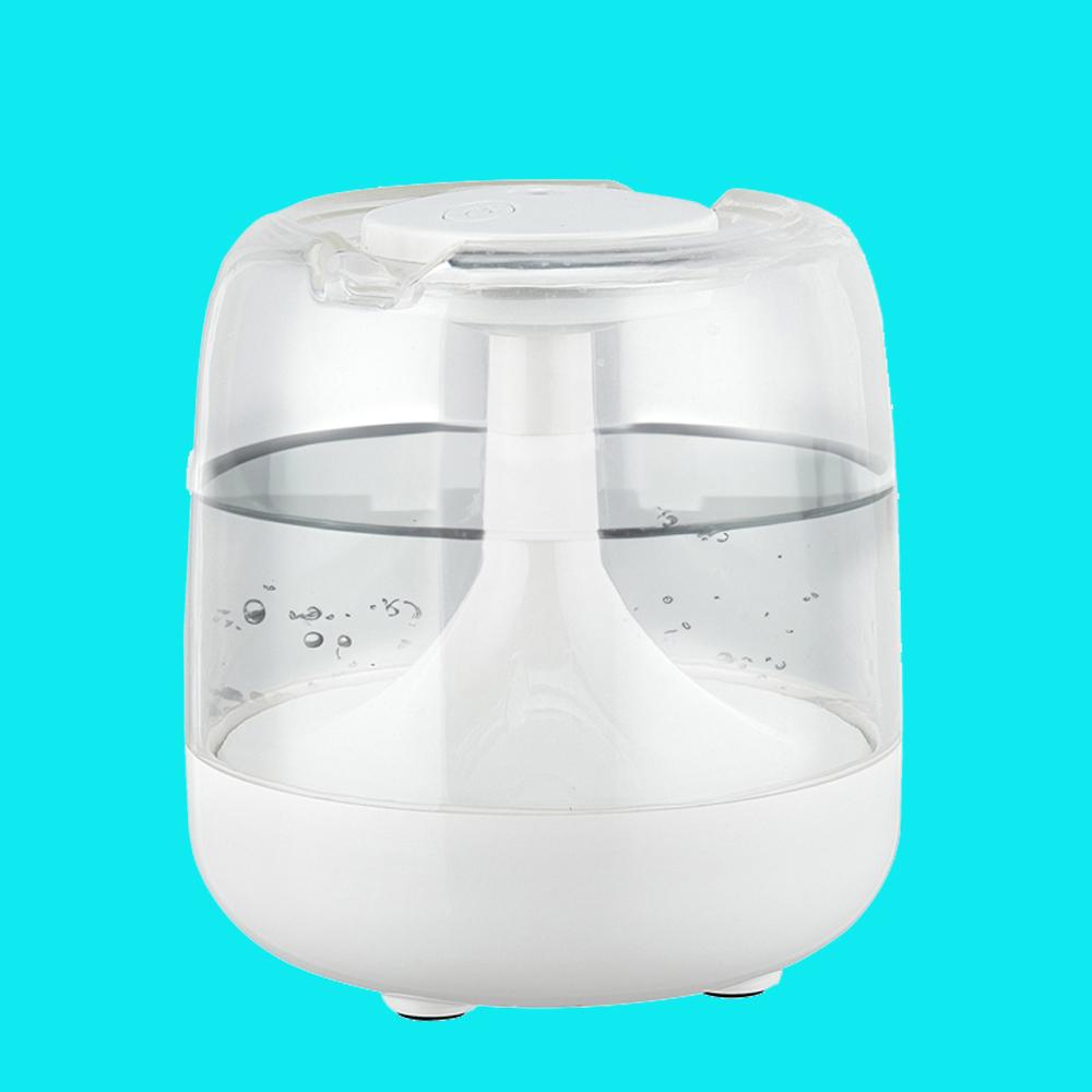 Настольный увлажнитель с высоким объемом тумана для спальни, тихий, атмосферный, светлый, большой емкости, увлажнитель воздуха