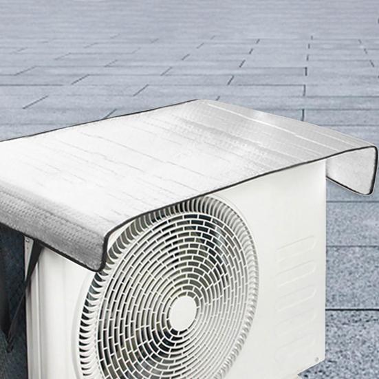 Удобный водонепроницаемый прочный двухслойный защитный экран для кондиционера переменного тока на лето