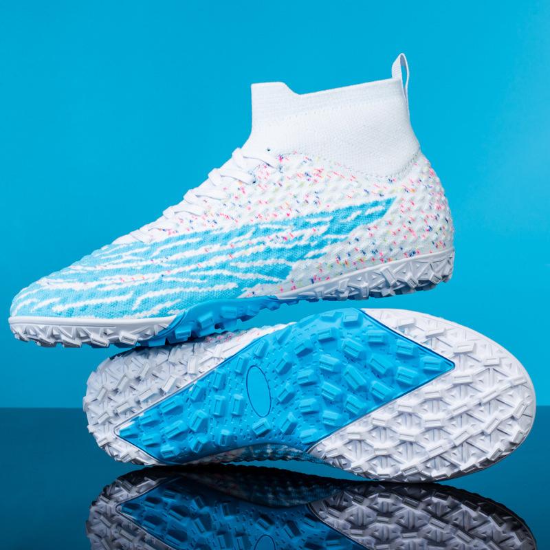 Новые молодежные футбольные бутсы мужские длинные шипы взрослые шипованные женские для тренировок на траве спортивная обувь