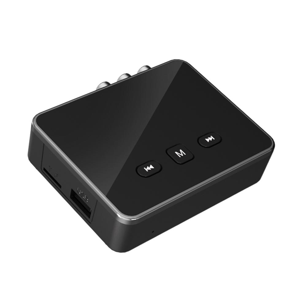 Bluetooth 5.4 Приемник-передатчик с RCA 3.5мм AUX и Дисплеем BT Аудио Адаптер Беспроводной Адаптер для ТВ/Автомобиля/ПК/Домашнего стерео/Колонок