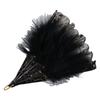 Accessories Handmade Sweet Fairy Girl Party Decor Wedding Gift Feather Folding Fan Dance Hand Fan