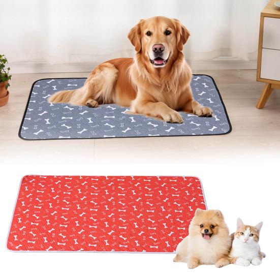 Многоразовая моющаяся пеленка для щенков, нескользящая, супервпитывающая, непромокаемая, для пола, манежа, клетки, родильного ящика