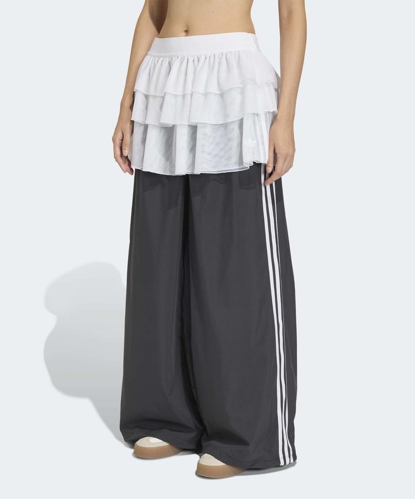 ADIDAS Lace Adilenium Firebird Track Pants - Black / Ks1431