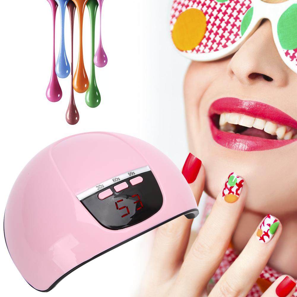 54 Вт Лампа для сушки гель-лака 18 светодиодов Безболезненный инфракрасный сенсор Лампа-сушка для лака