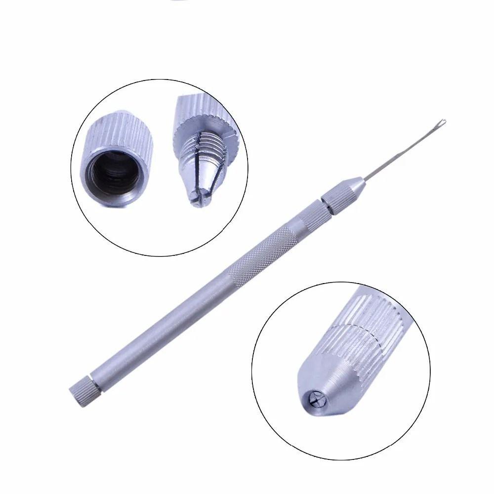 Metal Hair Extension Tools 3 in 1 Crochet Needle Wire Pulling Hook Tool  Salon Accessories