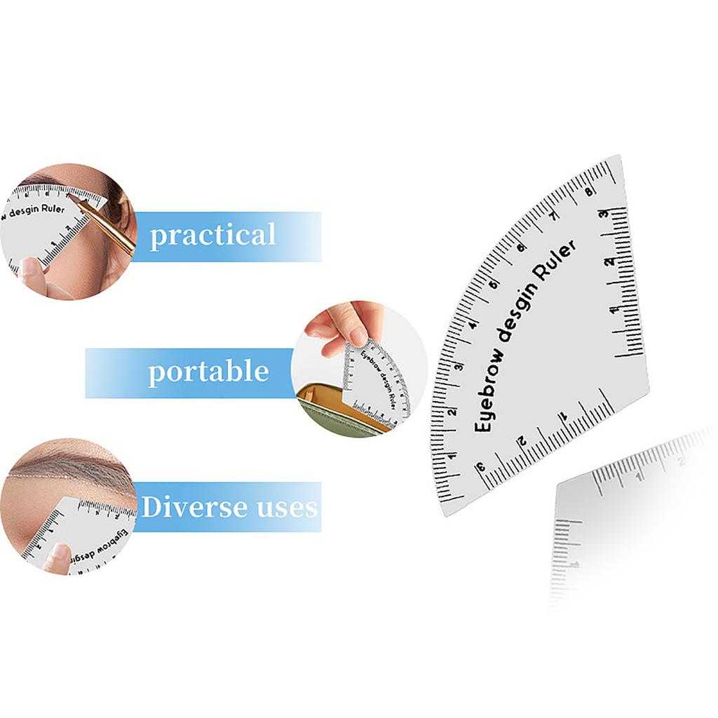 Quick Eyebrow Drawing Guide Reusable Brow Shaping Tool Kit With Stencil Templates