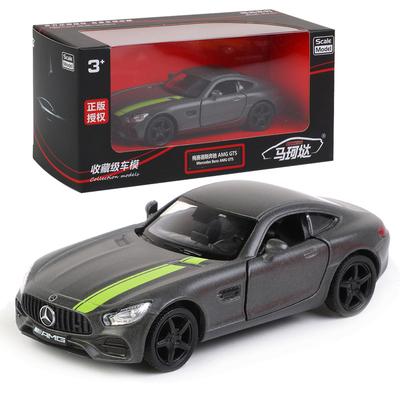 1/36 Benz GT S AMG игрушечная модель автомобиля для детей RMZ CiTY Super Race литая миниатюра инерционная коллекционная подарочная для мальчиков