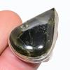 Natural Nephrite Gemstone 925 Sterling Silver Jewelry Ring Size 8.5 R6i28