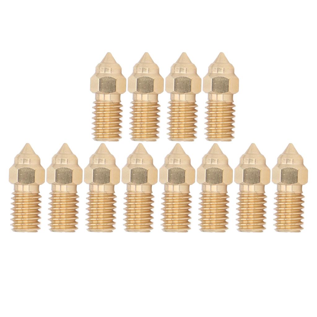 10Pcs Brass Hotend Nozzles High Speed 1.750.4mm for ENDER 7 3D Printer Parts Accessories