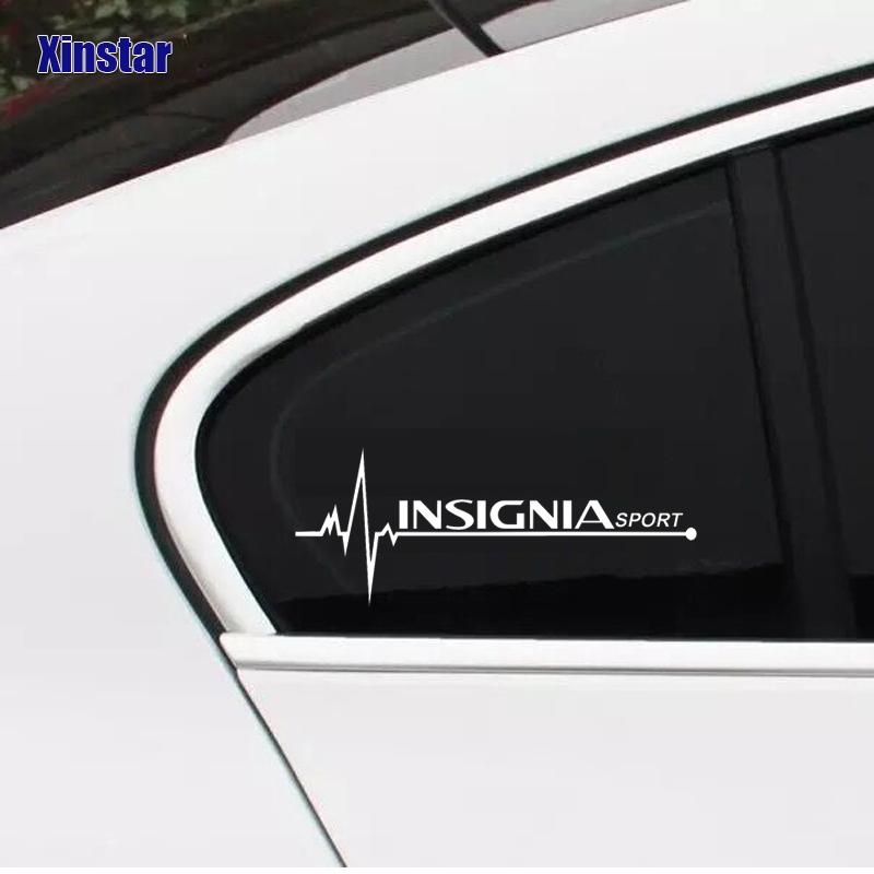 2 шт. Автомобильные наклейки Наклейки на боковое стекло Для Opel OPC Astra J H G K Insignia Corsa D B E Mokka Vectra Meriva Vivaro Crossland X