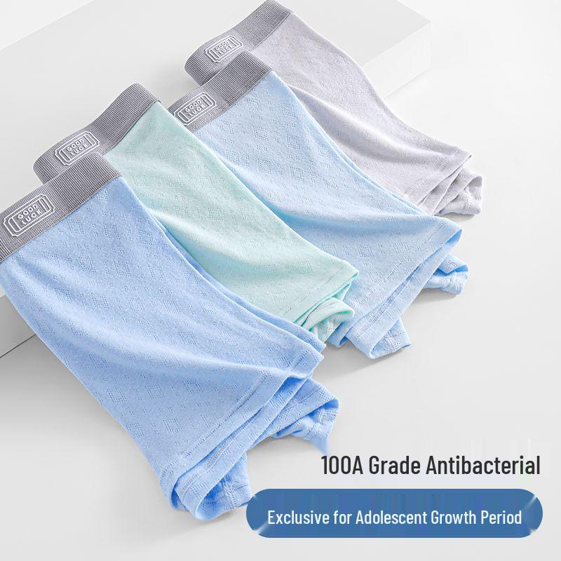 Jin Tong Wang Хлопковые боксеры для мальчиков на стадии развития для подростков