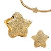 Trendy Copper Moon &Stars Charms Beads Earrings Rings Necklaces Fits Original Bracelets For Women Diy Jewelry Gifts