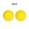 2~10pcs Golf Balls Yellow PU Foam Sponge Elastic Indoor Outdoor Practice Training Durable for Sports Accessories TMZ