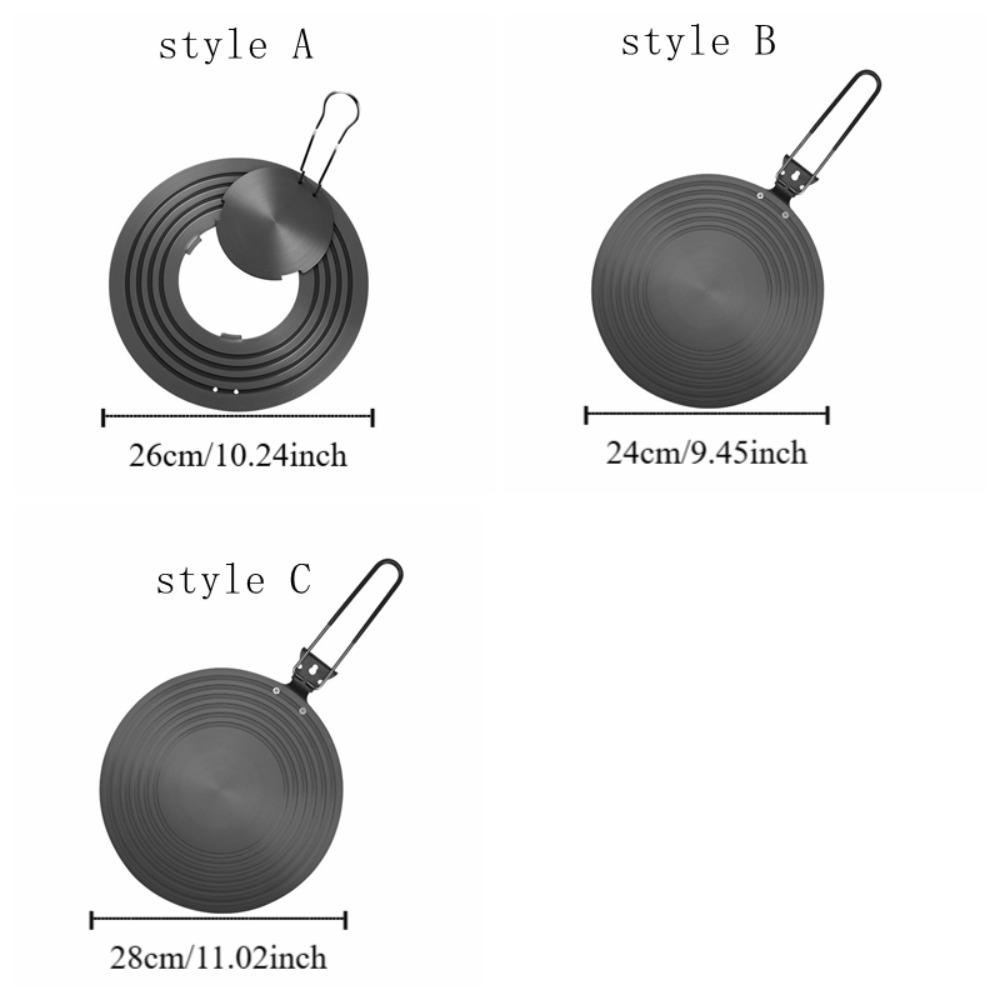 Removable Heat Diffuser Plate Aluminum Zinc Zinc Alloy Gas Heat Plate Heat Insulation Board Gas Stovetop