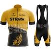 Mens Cycling Jersey Set Short Sleeve Quick Dry Breathable Road Bike Apparel