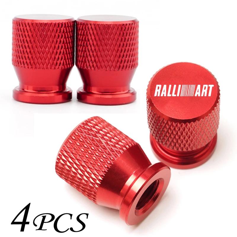cwykqr1 For Mitsubishi Ralliart 2010 2022 Lancer Ralli Art 9 10 Asx Car Accessories Wheel Tire Valve Waterproof Caps Tyre Stem Covers