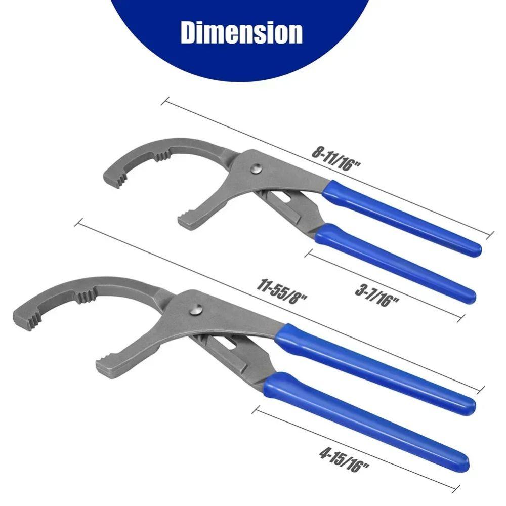 Wear Resiatant Filter Removal Tool Durable Oil Filter Removal Pliers Oil Wrench  Maintenance Tasks