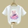 Sailor Moon Children T Shirt Girl Boy Summer Clothes Baby Polyester Tee Shirts Print Short Sleeve Kids Tops Toddler Anime Tees Gift