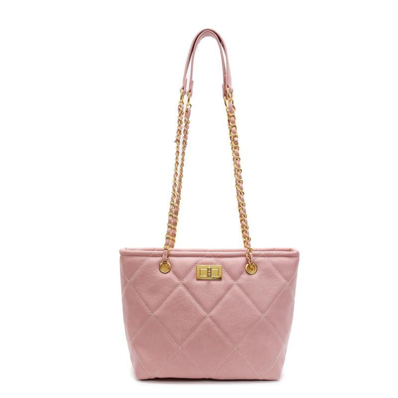 IELGY Large-Capacity One-Shoulder Diagonal Female Bag Spring Fashion Korean Version Work Commuter Underarm Tote Bag