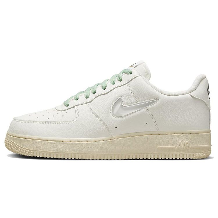Nike Air Force 1 07 Premium Vintage Certified Fresh Men Sneakers White Sail Enamel-Green DO9785-100