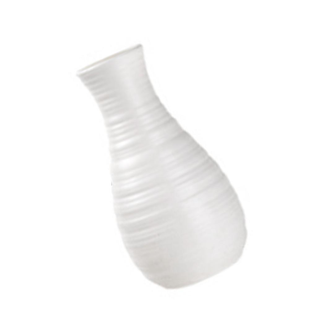 Ваза для цветов в скандинавском стиле, имитация вазы для цветов, украшение для гостиной, столовой, тип B, белый цвет