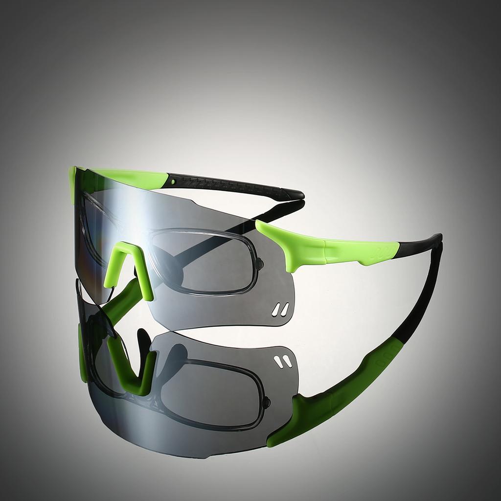 Rimless Sports Protective Sunglasses Men Fashion Mirror Outdoor Cycling Goggle New Women Anti-UV Windproof Shades