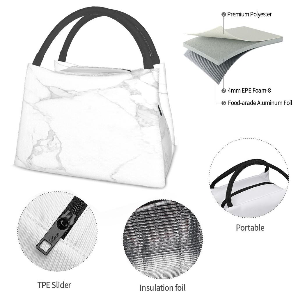 1pc reusable refrigerated bag, insulated bag, and insulated lunch bag with colorful butterflies, suitable for camping, picnickin