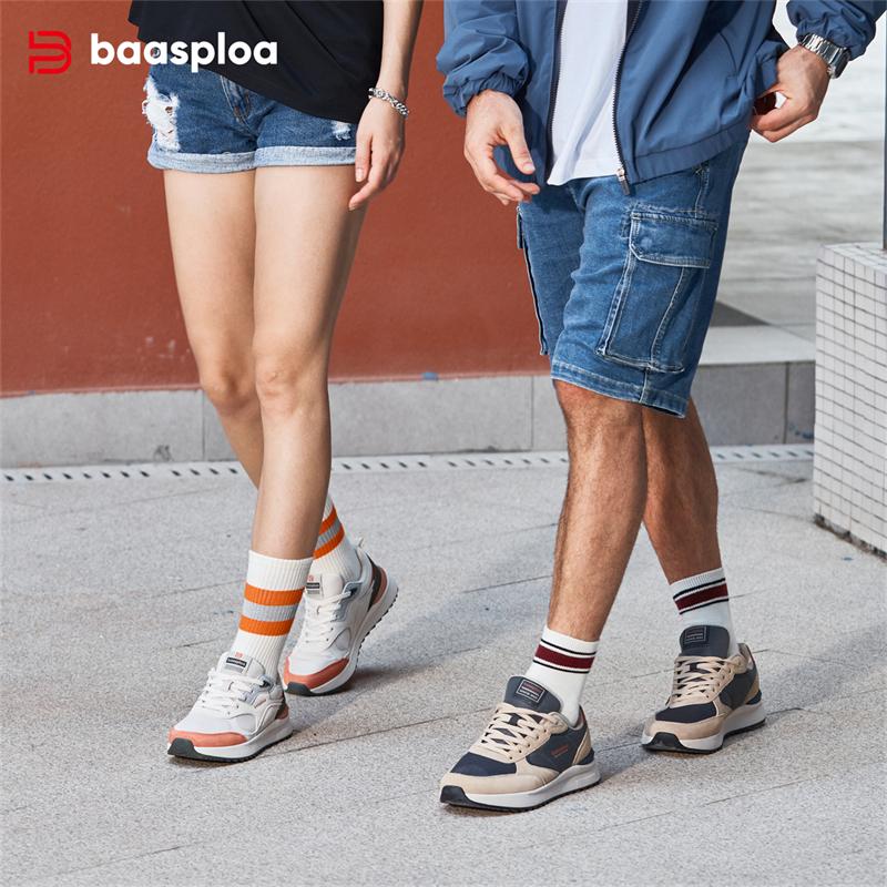 BAASPLOA Женская повседневная спортивная обувь с сетчатой поверхностью, дышащая, нескользящая, удобная брендовая женская обувь для бега на открытом воздухе, повседневная спортивная женская обувь