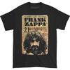 Men's Frank Zappa Concert Ticket Slim Fit T-shirt Black