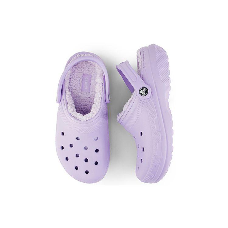 Crocs Классические клоги EVA Модные клоги на толстой подошве Унисекс Обувь Светло-фиолетовый 203591-50P