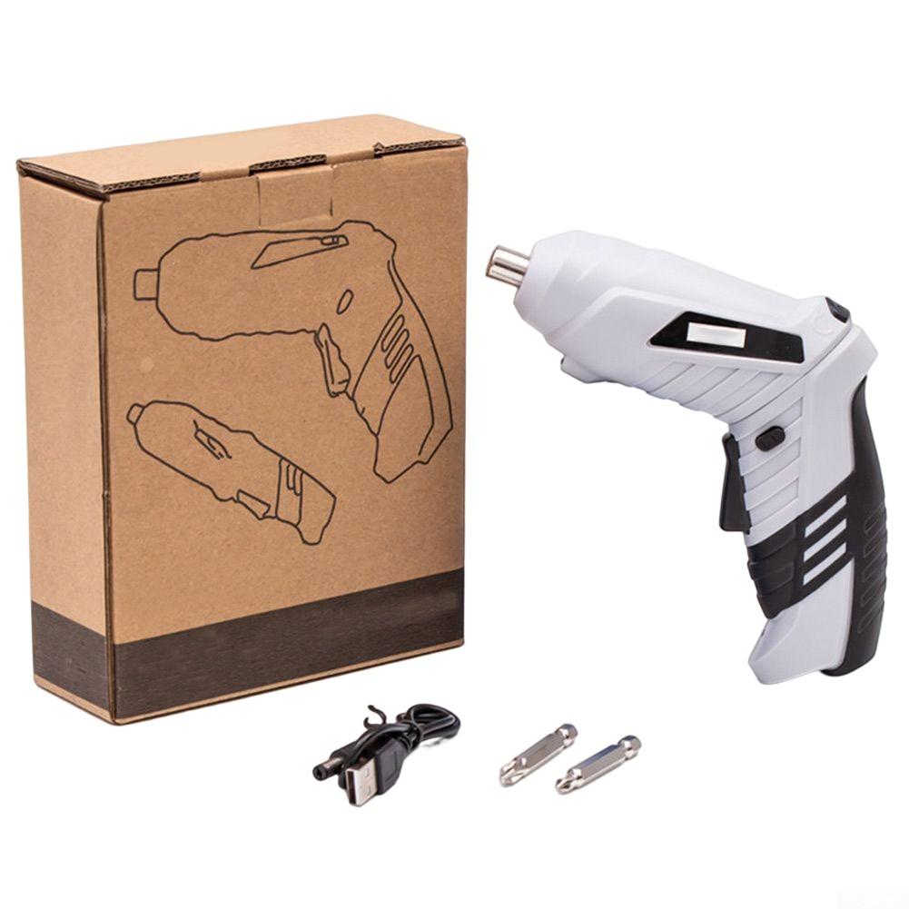 USB-кабельная отвертка, 1 комплект, аккумулятор 3,6 В, беспроводной электрический