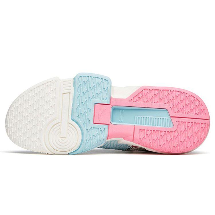 Anta Light Crazy 2 Mesh Shock Absorption Non-Slip Waterproof Low-Top Basketball Shoes Men Sneakers Blue 112141640S-3