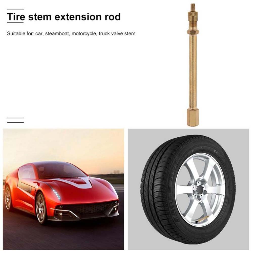 Nozzle Air Valve Pump Extension Rod Extension Tube Inflation Valve Stems Tyre Stem Extension Pole
