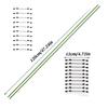 Plant Support Stakes Outdoor Flower Stakes Bendable Metal Holder With Clips For Leaf Yard Greenhouse Landscape Lawn Orchid
