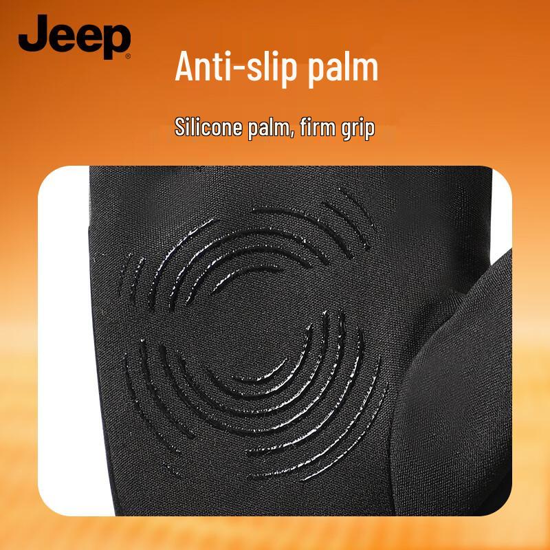 Jeep Мужские зимние теплые перчатки для езды с сенсорным экраном