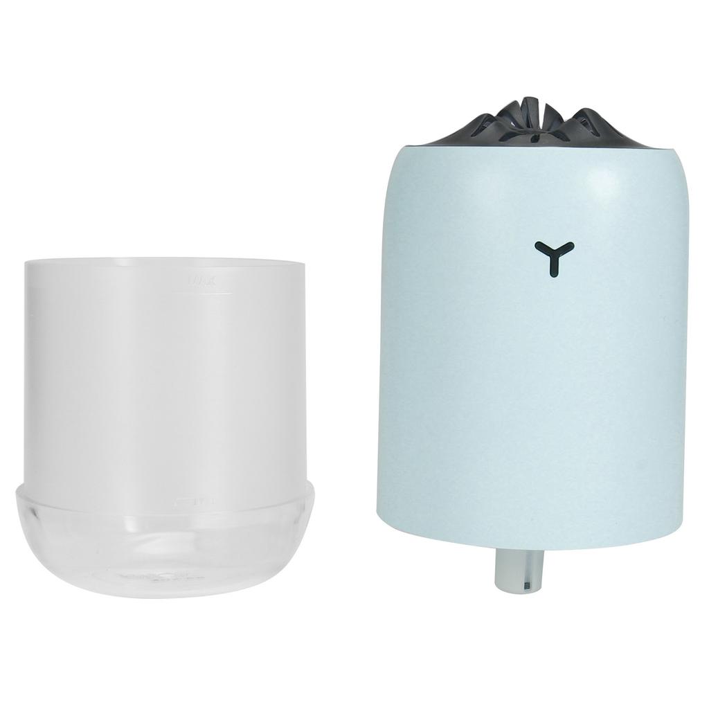 260 мл USB Настольный увлажнитель воздуха Портативный диффузор воздуха с ночником для дома Офисные принадлежностиСиний