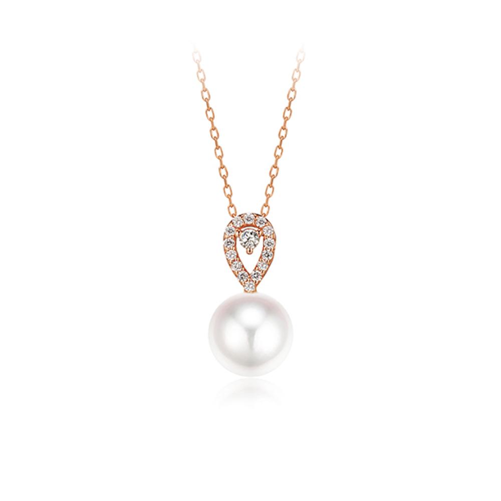 Roseedor Sweet Balloon Akoya Pearl (7.5Mm) Necklace_251610120