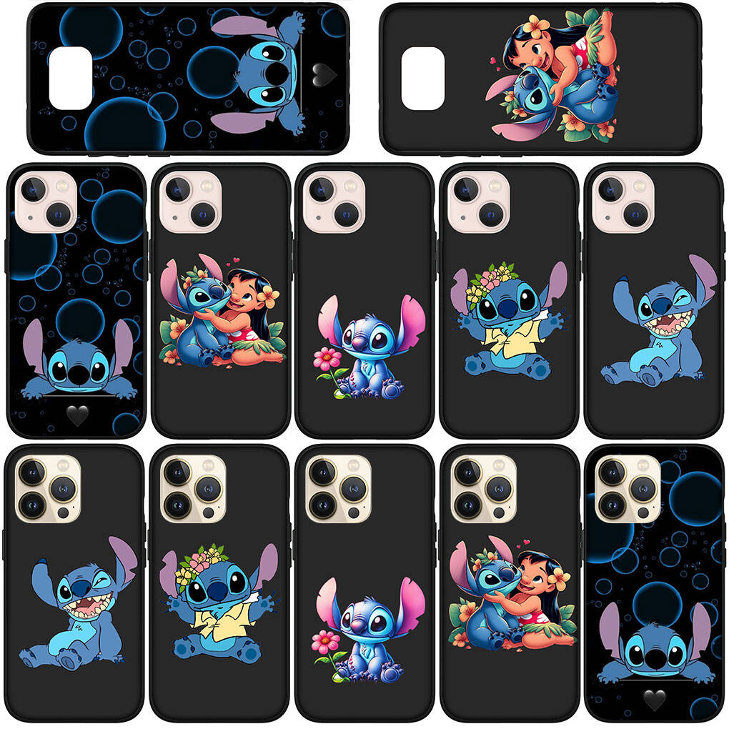 Чехол для телефона iPhone 17 16 15 Xiaomi Poco F8 F7 X7 X6 M8 C85 C75 C71 Redmi Note 14 13 12 11 Pro Max A3 A4 14C 13C 15C Милый Лило Милый Стич