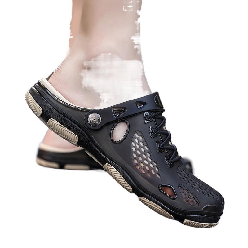 Мужские летние пляжные и повседневные сандалии-трансформеры для улицы