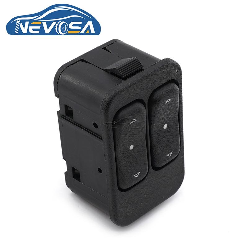 NEVOSA 6240107 For Opel Astra G Combo Vauxhall Zafira Corsa Electric Power Window Control Switch Lifter Button 93350573 93350565