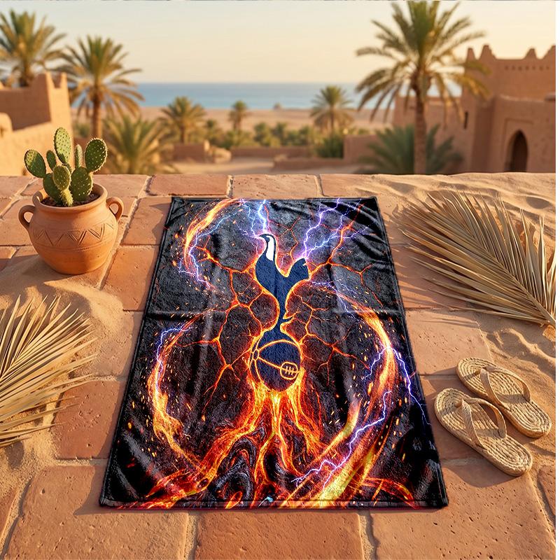 Tottenham Hotspur Print Microfiber Beach Towel Quick Dry Absorbent Large Towel For Beach Swimming Travel