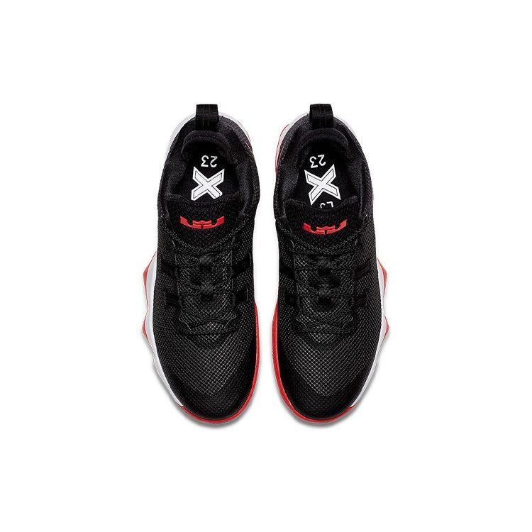 Nike Ambassador 10 X Bred Выпущенные Мужские Баскетбольные Кроссовки Черные AH7580-003