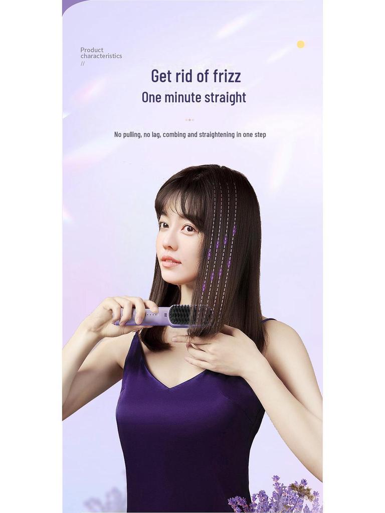 Портативный беспроводной выпрямитель и щипцы для завивки волос: Перезаряжаемый, удобный для путешествий, не вредит волосам