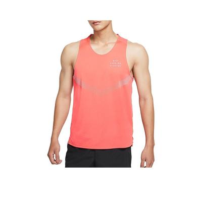 Dri-Fit Rise 365 Удобный Повседневный Пуловер без рукавов Мужские Топы Оранжевый Розовый DD4787-814