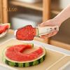 3-в-1 арбузный слайсер из нержавеющей стали вилочный резак инструмент для быстрой нарезки многофункциональная машина для резки фруктов для дома и пикников на открытом воздухе